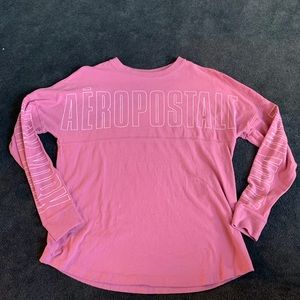 Aeropostale pink long sleeve shirt